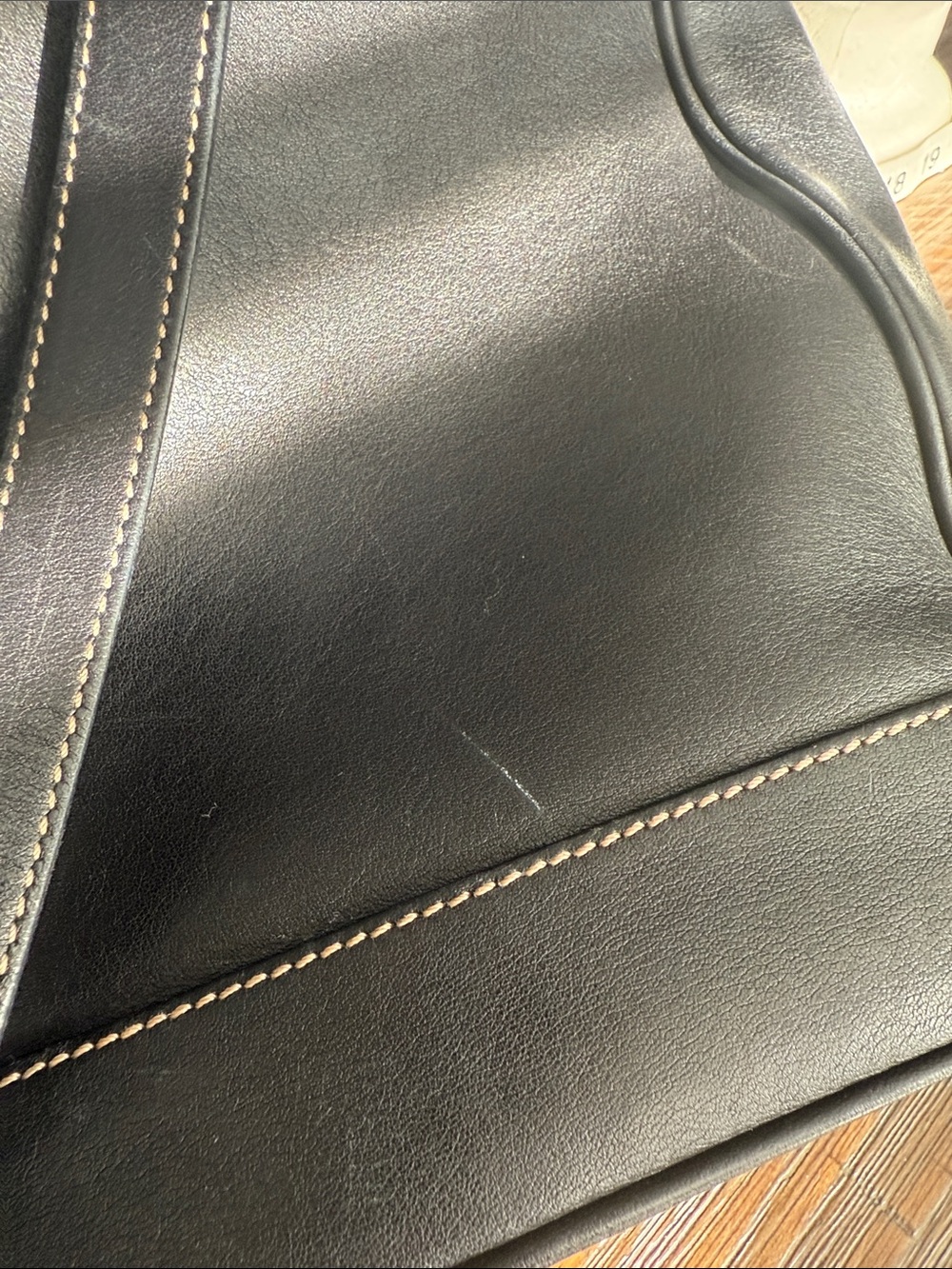 COACH Vintage Hampton Lunch Tote Shoulder Bag black - Picture 14 of 16
